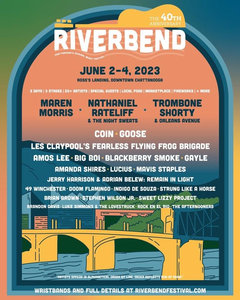 Riverbend Festival 2023 Locker Logic